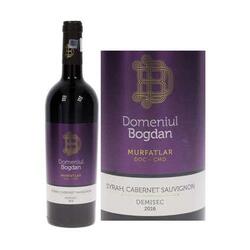 Domeniul Bogdan Murfatlar Syrah Cabernet Sauvignon Vin rosu demisec bio 0.75 l