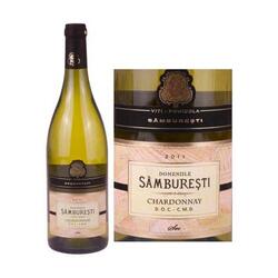 Domeniile Samburesti Chardonnay vin alb sec 14% alcool 0.75 l
