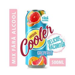 Ursus Cooler Grepfrut Fara Alcool doza 500 ml
