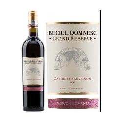Beciul Domnesc Grand Reserve Cabernet Sauvignon vin rosu sec 14% alcool 0.75 l