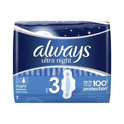 Always Ultra Night absorbante igienice 7 bucati
