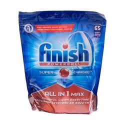 Finish All In One Max detergent vase pentru masina de spalat 65 bucati