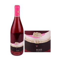 Castel Huniade vin rose demisec 12.5% alcool 0.75 l
