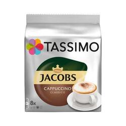 Tassimo Jacobs Cappuccino 2 x 8 capsule cafea si lapte 8 bauturi x 190 ml 260 g