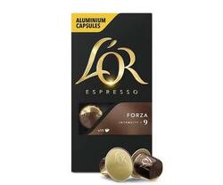 L OR Espresso Forza intensitate 9 10 bauturi x 40 ml 10 capsule aluminiu 52 g