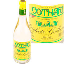 Cotnari Eticheta Galbena vin alb demisec 11% alcool 0.75 l