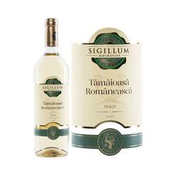 Sigillum Moldaviae Tamaioasa Romaneasca Vin alb dulce 12% alcool 0.75 l