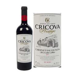 Cricova Prestige Cabernet Sauvignon vin rosu sec 13% alcool 0.75 l