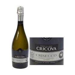 Cricova Crisecco vin spumant alb brut 10.5% alcool 0.75 l