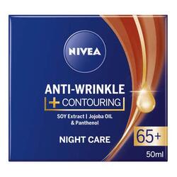 NIVEA Crema de noapte anti-rid 65+  50ml
