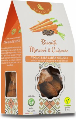 Biscuiți Vegani morcovi & cuișoare – 150 g - Ambrozia image