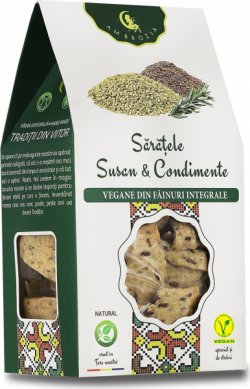 Sărățele Susan & Condimente – 125 g - Ambrozia image