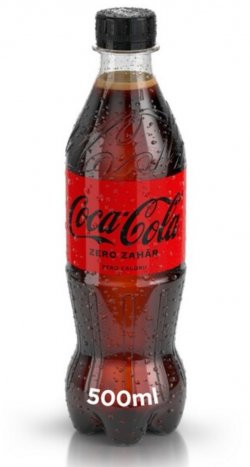 Coca Cola ZERO zahăr 0.5 L image
