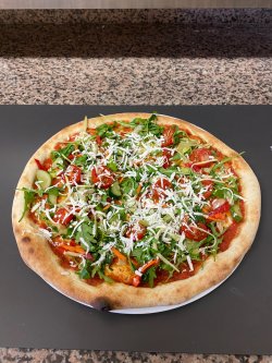 Pizza vegana image