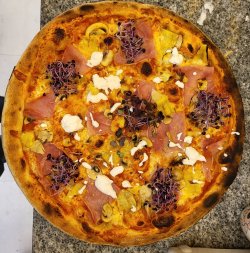 Pizza Prosciutto Funghi Ø 40cm image