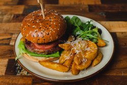 Meniu burger de vită Angus image
