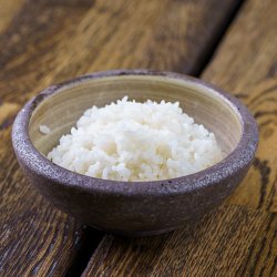 White basmati rice image