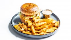 Crispy burger image