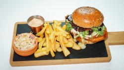 Chicken Camembert Burger image