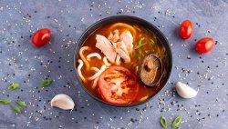 Tom yum cu somon image