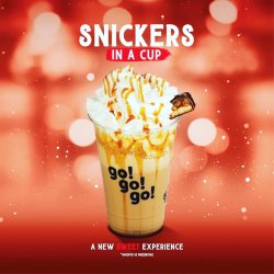 Snickers in a cup image