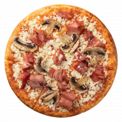 Prosciutto e funghi 32 cm image