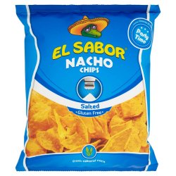 Nacho chips salted