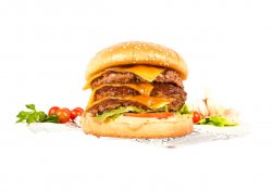 580g Triple One -burger triplu image