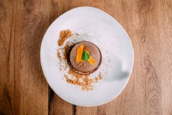 Gourmet chocolate mousse image