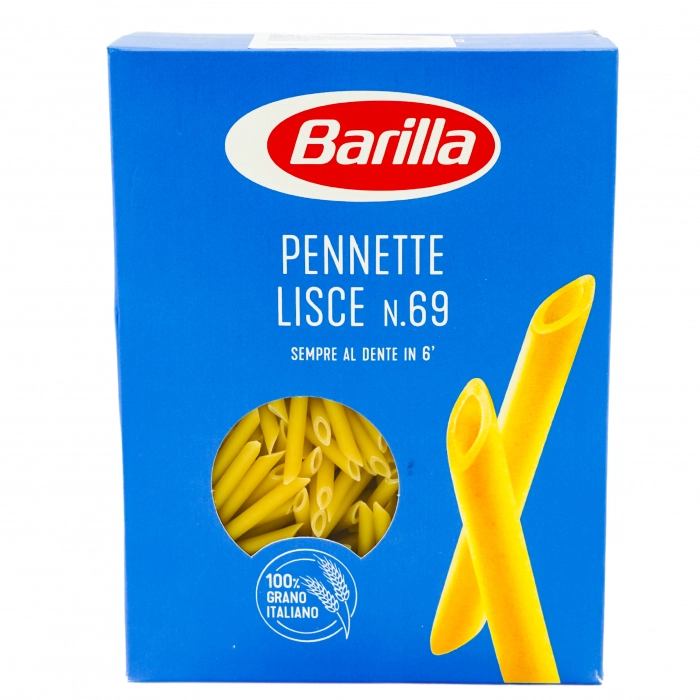 Paste Barilla pennette lisce nr.69