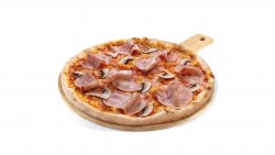 PIZZA PROSCIUTTO E FUNGHI image