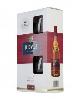 Jdv vinars pachet 1 sticla +2 pahare 0,7 l