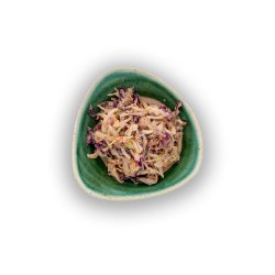 Coleslaw cu varză albă, varză roșie, morcov și sos calypso image