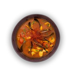 Supă de fructe de mare cu creveți* image