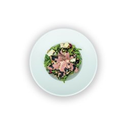 Salată cu piept de rată afumat în casă image