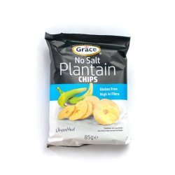 Grace no salt plantain chips image