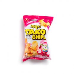 Nongshim tako chips (seafood flavour) image