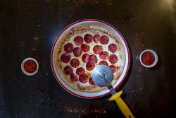 Pizza diavolo image
