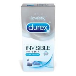 Prezervative Durex Invisible Extra Sensitive 10 bucati