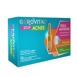 Fiole antiacnee Gerovital Stop Acnee 10 x 2 ml
