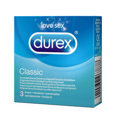 Prezervative Durex Clasic 3 bucati