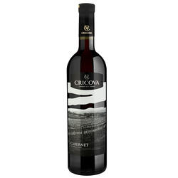 Vin rosu demisec Cricova, Cabernet Sauvignon 0.75 l
