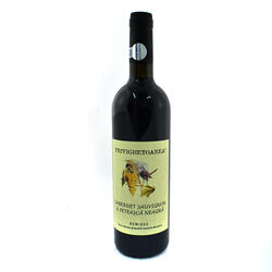 Vin rosu demisec Privighetoarea,C.Sauvignon,F. Neagra.0.75