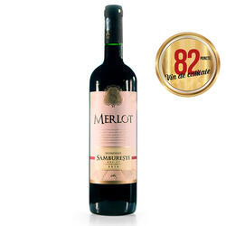 Vin rosu sec Domeniile Samburesti, Merlot, 0.75L