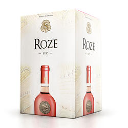 Vin roze sec Domeniile Samburesti, C. Sauvignon, Merlot 5 l