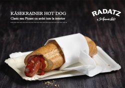 Kasekrainer picant (ardei iute la interior) la Hot Dog image