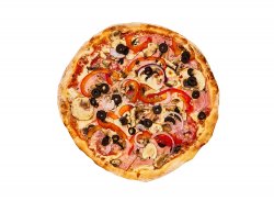 Pizza Con Tutto image