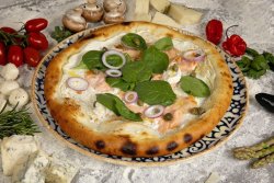 Pizza Salmone  image