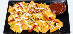 Tortilla  chips nachos cu sos salsa       image