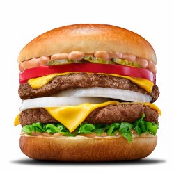 American Double Cheeseburger  image
